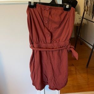 Urban Outfitters Strapless romper